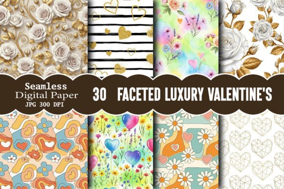 Faceted Luxury Valentine s Day