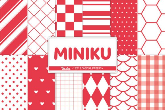 Red Digital Paper Pack 12x12: A Versatile Creative Staple